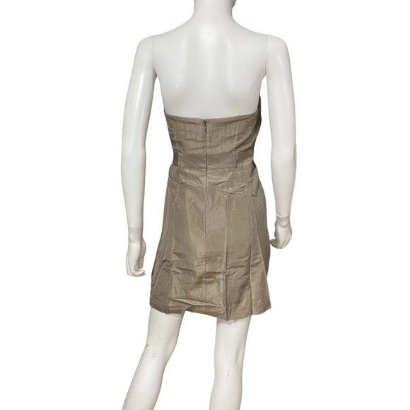 J Crew 100% Silk Strapless Dress - Picture 5 of 8